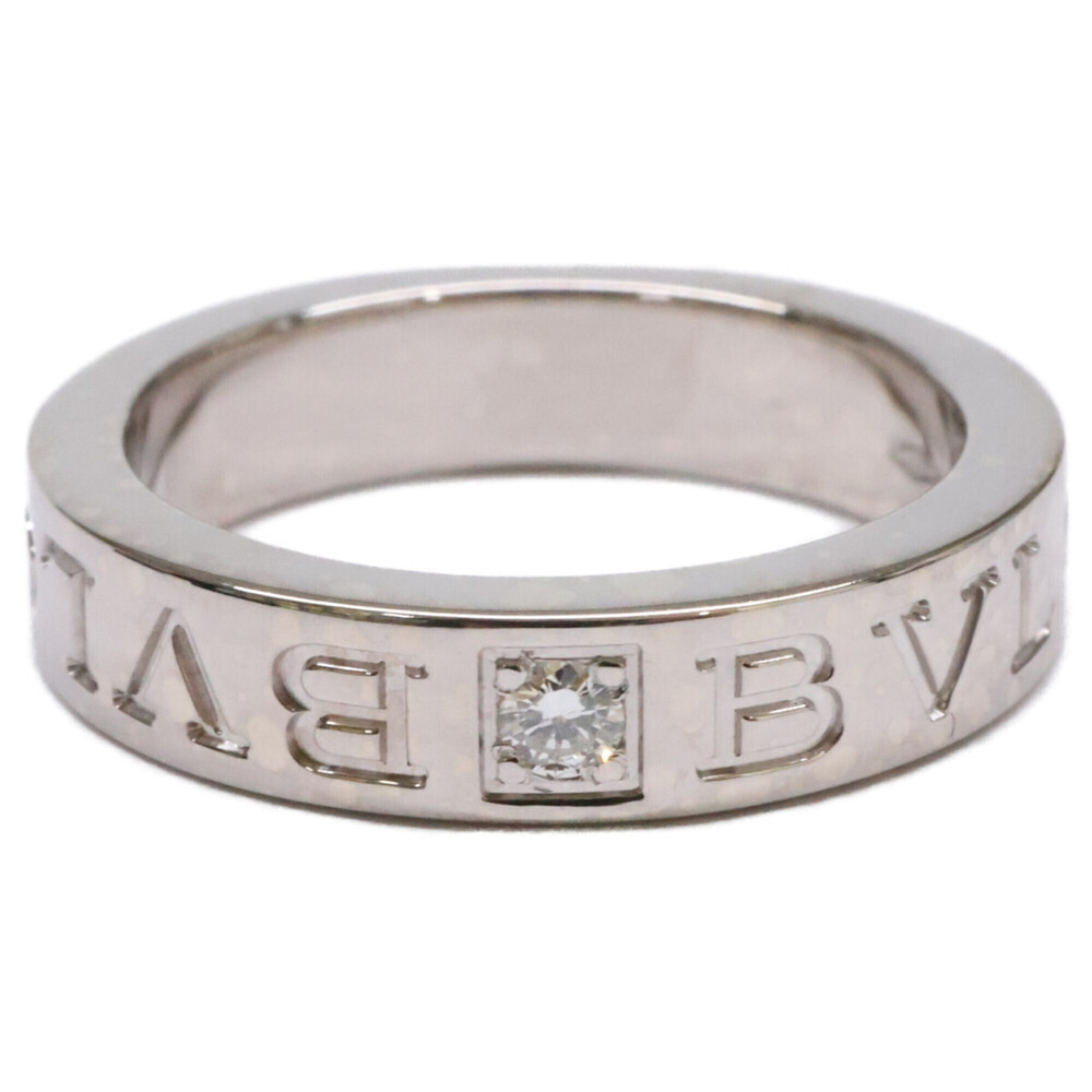 BVLGARI Bulgari B.zero1 Diamond Ring, White Gold, Refurbished, 18K, Women's.